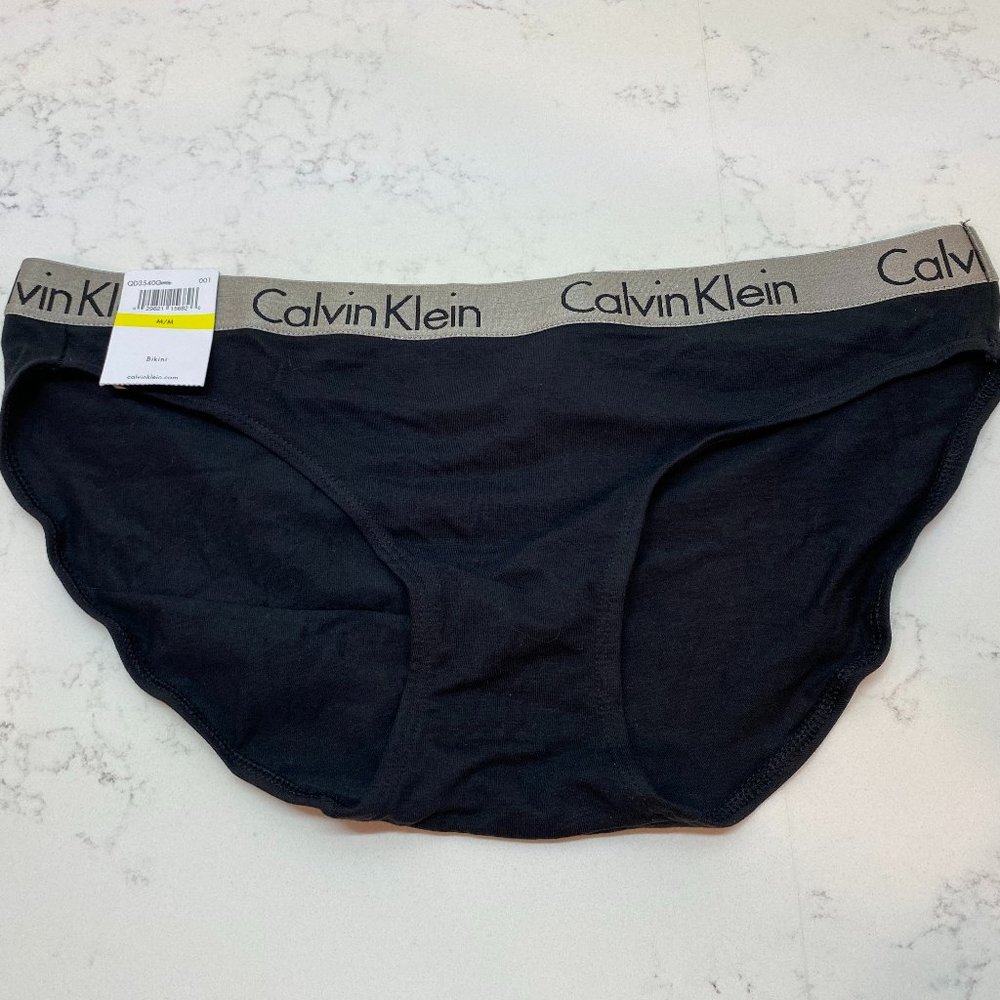 NWT Calvin Klein Women's Radiant Cotton Bikini Brief